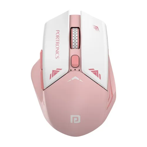 Image of Portronics Vader Pro Wireless Gaming Mouse with 2.4 GHz Receiver, 6 Buttons, Thumb Support, High-Precision Tracking
