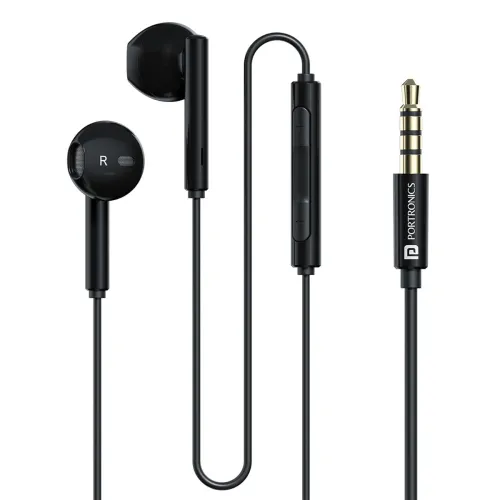 Image of Portronics Wired Earphones