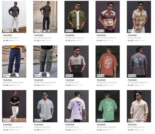 Image of Powerlook Clothing Atarting 85% Discount