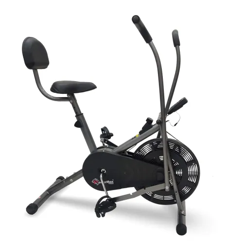 Image of PowerMax Fitness® BU-201 Dual Action Air Bike/Exercise Bike for Home 