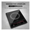 Preethi Indicook IC123 Induction Cooktop, 1600-Watt Electric Stove
