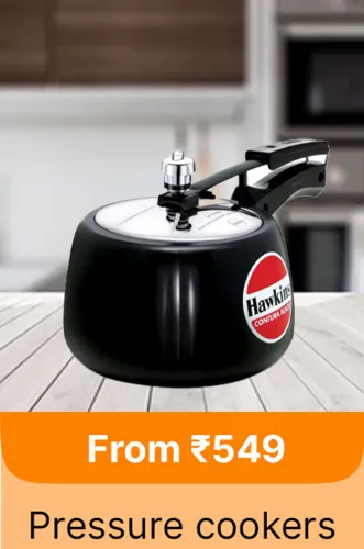 Image of Pressure Cookers starting ₹549 on Flipkart GOAT Sale