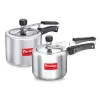 Prestige 3L+2 Litres Nakshatra inner Lid Aluminium combo