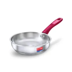 Prestige Platina Stainless Steel Fry Pan – 240mm