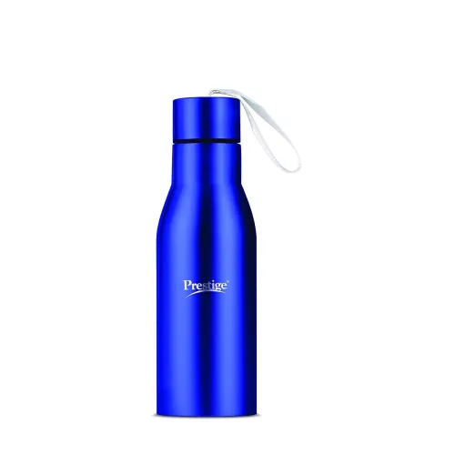 Image of Prestige SS Water Bottle PSWBC 12, 750 ML, Stainless Steel, Blue