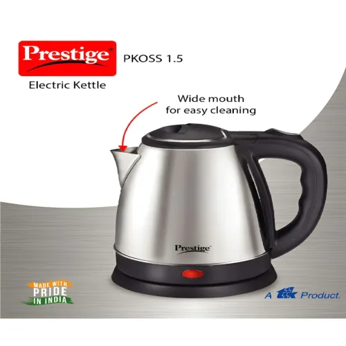 Image of Prestige Stainless Steel Electric Kettle-1.5l