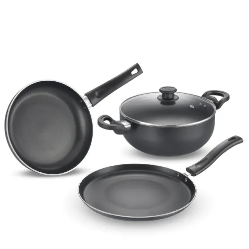 Image of Prestige Svachh Byk Set Aluminium Non Stick Cookware (3 pieces)