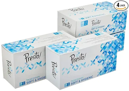 Image of Presto! Premium 3 Ply Facial Tissues Box
