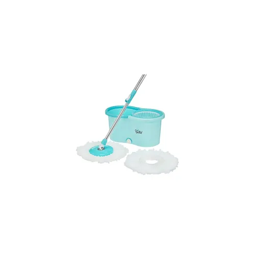Image of Amazon Brand - Presto Spin Mop with Plastic Bucket