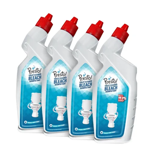 Image of Presto! Toilet Cleaner Bleach – 1L x 4 Pack