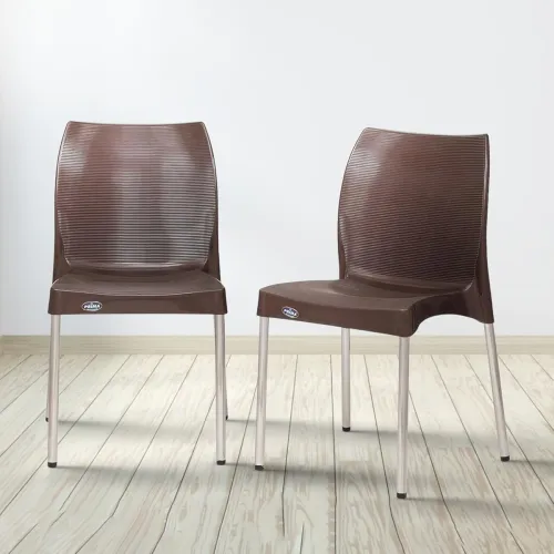 Image of Prima Plastic Chair for Living Room Set of 2