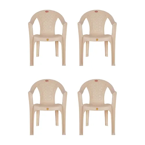 Image of Prima Plastic Chair Set of 4 