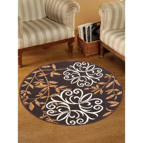 Image of Printed Round Carpet (30