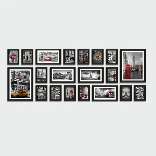 Image of PRINTELLIGENT 20 Extra Large Wood Photo Frames