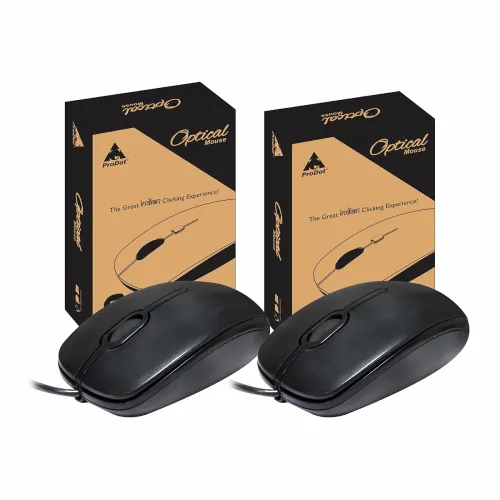 Image of ProDot High-Performance Wired Mouse - Ergonomic Design, Precise Tracking, Universal Compatibility