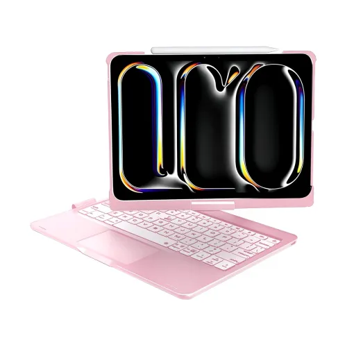 Image of ProElite 360 Degree Rotatable Wireless Bluetooth TouchPad Keyboard case 
