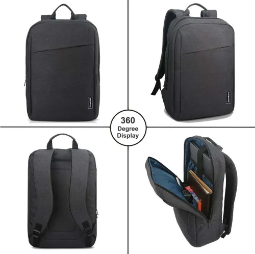 Image of Professional Water Repellent Backpack For Office College 22 L Laptop Backpack (Black)
