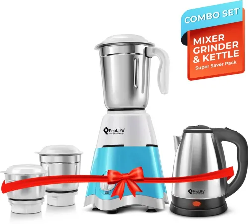 Image of PROLIFE Elite Dlx 750W Mixer Grinder (3 Jars)