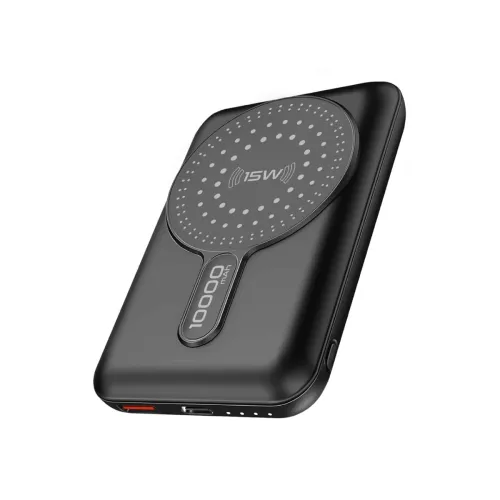 Image of Promate 10000mAh Magsafe Wireless Power Bank – 20W PD, Black