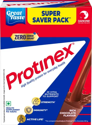 Image of Protinex Rich Chocolate- Nutrition Drink Powder with Protein for Strength & Energy (750 g).