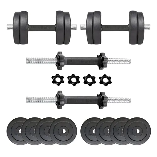 Image of Protoner DUMB16KG Rubber Dumbbell Set