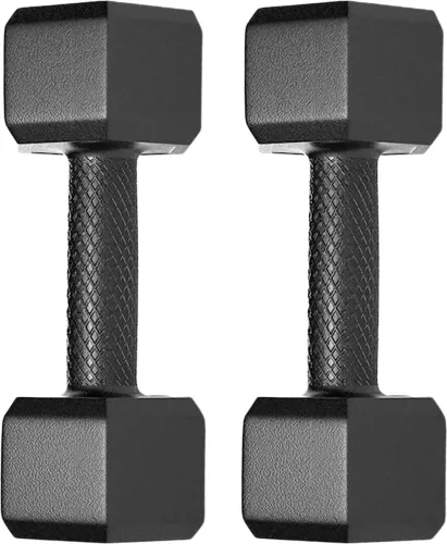 Image of Protoner Hex 4Kg (2Kg+2Kg) Fixed Weight Dumbbell (4 kg)