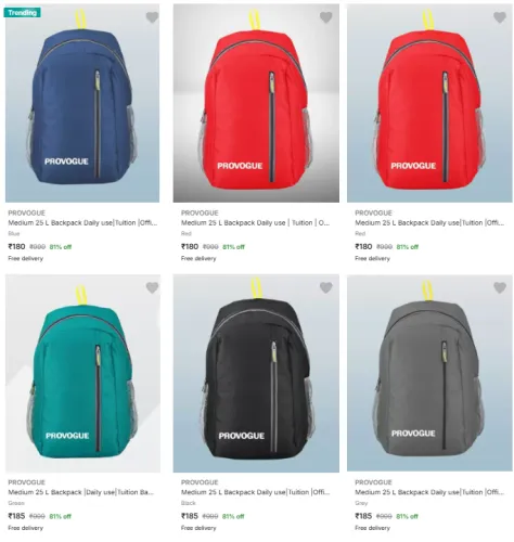 Image of provogue 25l backpack @ Flat 81% Discount