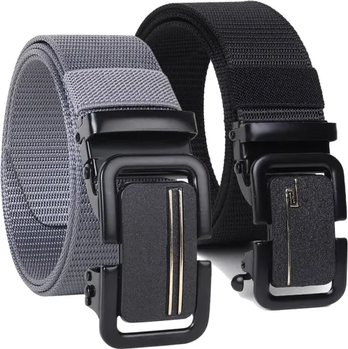 Image of PROVOGUE Men Casual Multicolor Nylon Belt