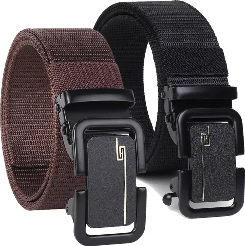 Image of PROVOGUE Men Casual Multicolor Nylon Belt