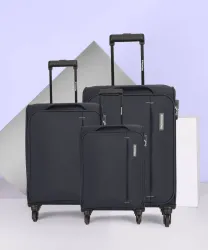 PROVOGUE Soft Body Set of 3 Luggage 4 Wheels - Edge Combo Set