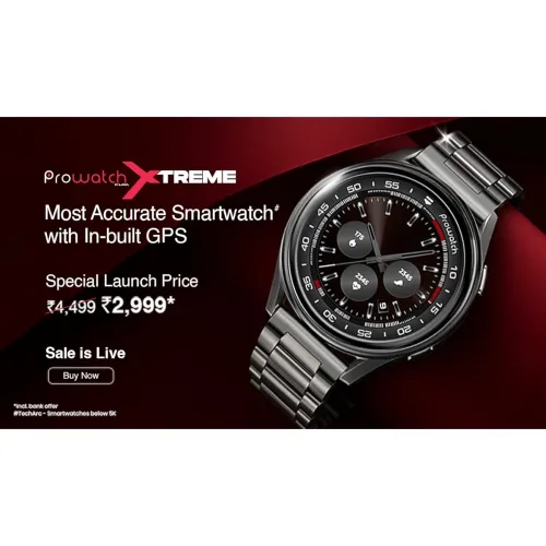 Image of Prowatch Xtreme SmartWatches @ ₹2999 on Amazon Prime Day Sale