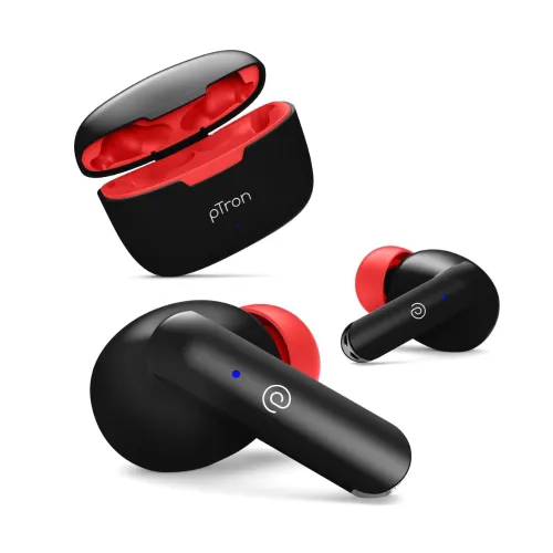 Image of pTron Bassbuds Duo in-Ear Wireless Earbuds