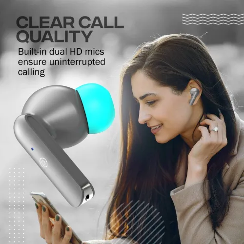 Image of PTron Bassbuds Joy TWS with 32hrs Playtime