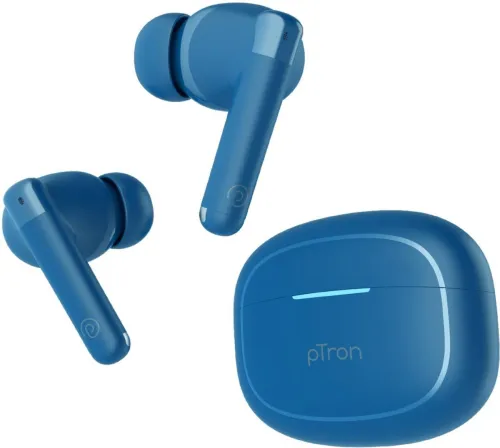 Image of PTron Basspods P481 Bluetooth earbuds.