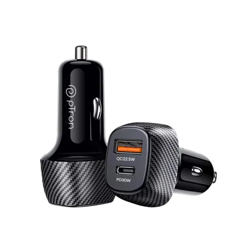 Image of pTron Bullet Zip Mini 52.5W Car Charger