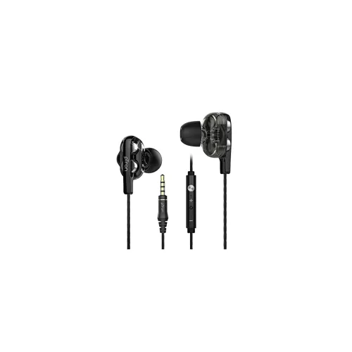 Image of pTron Boom Ultima V2 Dual Driver, in Ear Gaming Wired Earphones