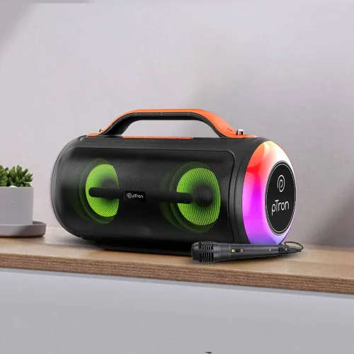 Image of PTron Fusion Octane with 40W Pristine Sound, Karaoke Mic.