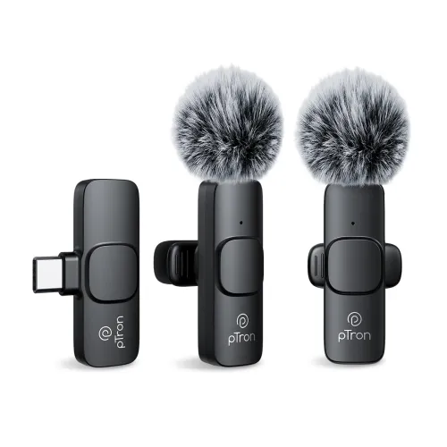 Image of pTron KWM-1 Omnidirectional Type C Wireless Microphone