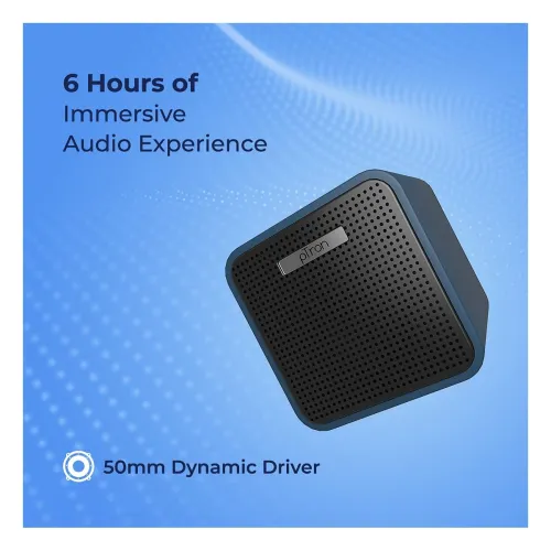 Image of PTron Musicbot Cube Portable Alexa Built-in Smart Speaker