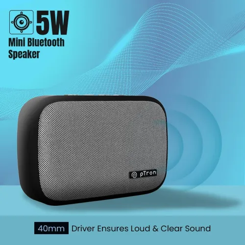 Image of pTron Musicbot Lite Bluetooth Speaker
