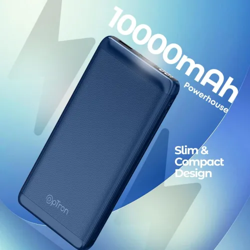 Image of pTron Newly Launched Dynamo Vortex 10000mAh 22.5W Fast Charging Power Bank
