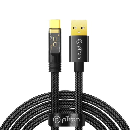 Image of pTron Solero 65W USB to Type-C Super Fast Charging USB Cable 