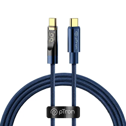 Image of pTron Solero 80W Type-C to Type-C Fast Charging USB Cable