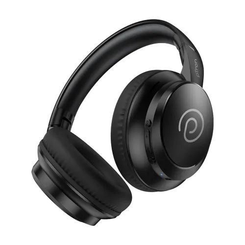 Image of pTron Studio Evo 70hrs Playtime Wireless Over-Ear Headphones with HD Mic