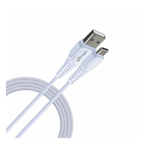 Image of pTron USB-A to Type-C 2.4A Fast Charging Cable