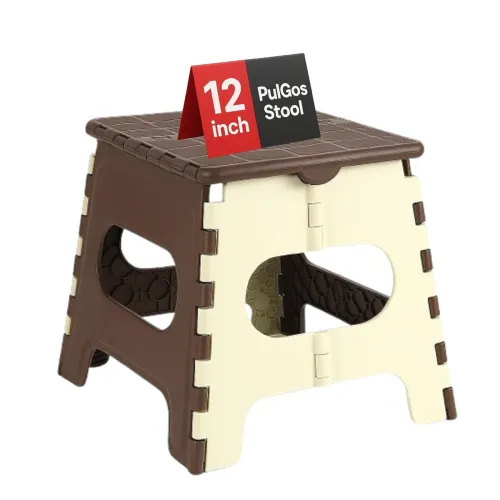 Image of PulGos 12-Inch Super Strong Folding Step Stool