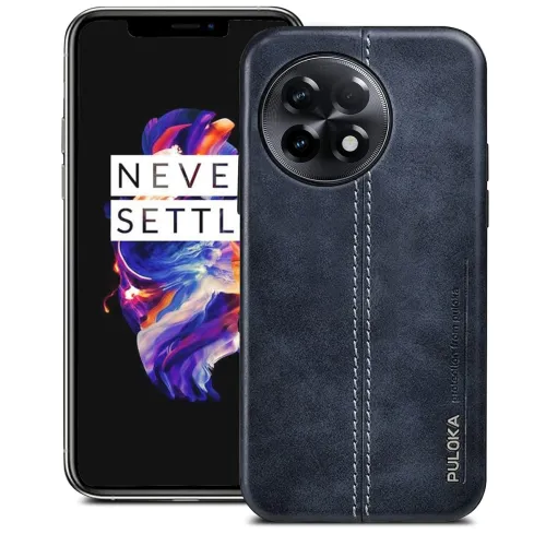 Image of PULOKA OnePlus 11 PU Leather Back Case Cover