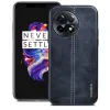 PULOKA OnePlus 11 PU Leather Back Case Cover