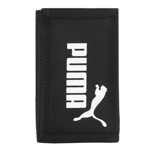Image of Puma Black & White Polyester Unisex Wallet