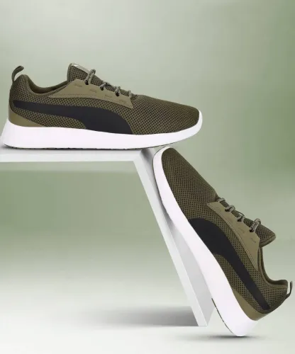 Image of PUMA  Buzz Sneakers For Men  (Green , 6)